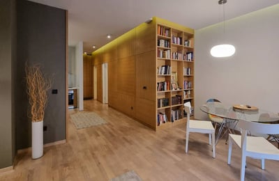 Rent of a stylish 2-room apartment, 65 m², city center, Belgrade, Serbia